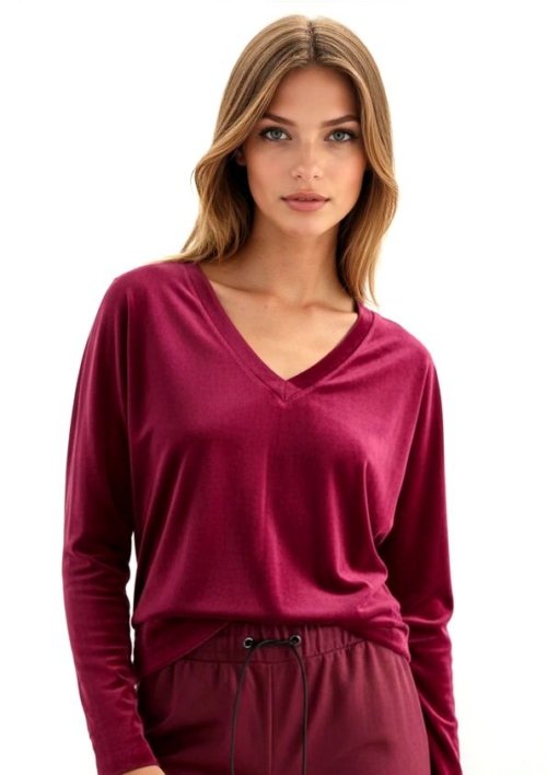 Designer Nicki-Sweatshirt V Neck