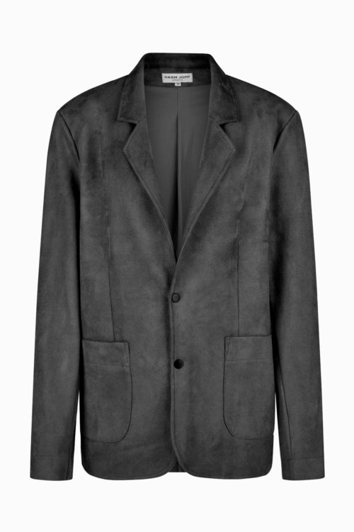 Herrenjacket Wildleder Optik - Velour