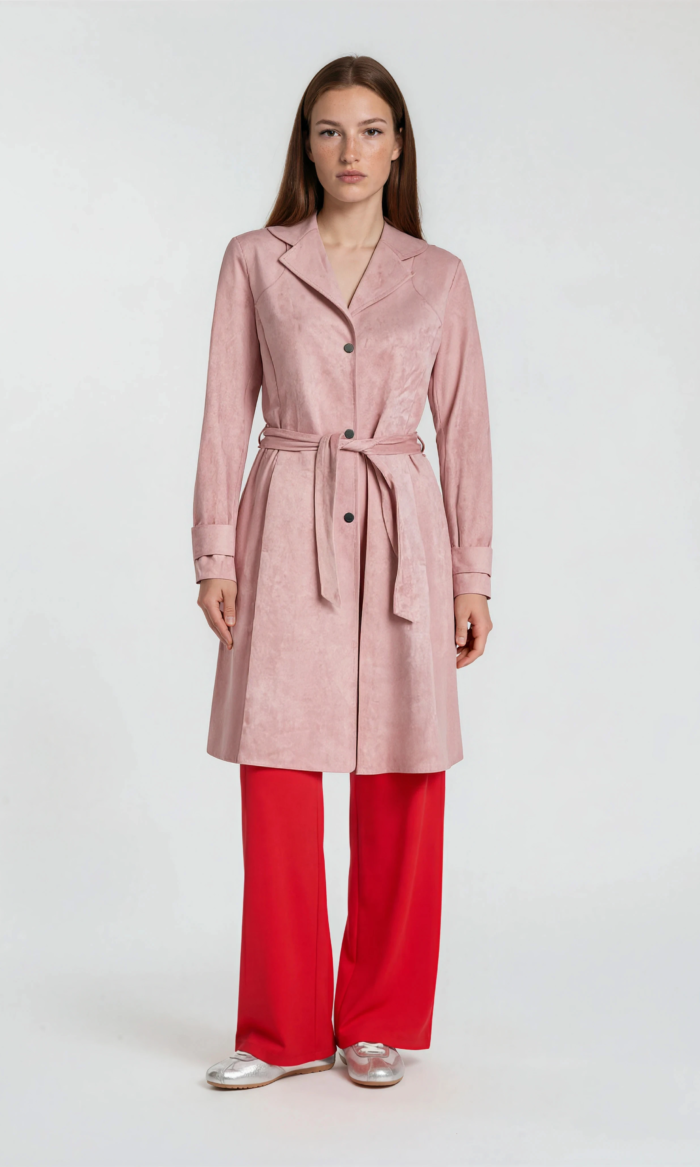 Velour Coat Longblazer