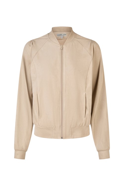 The creme blouson- summer edition
