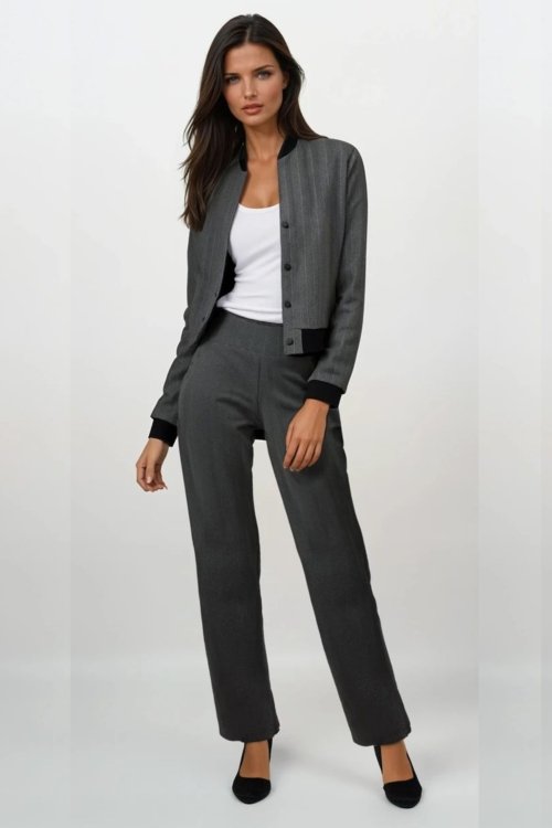 College Blouson- modern classic – Bild 4