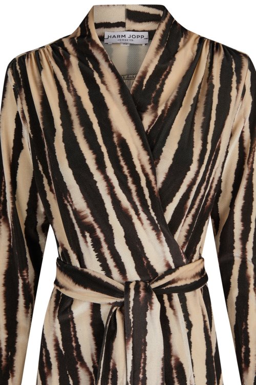 Wrap Dress with print style – Bild 2