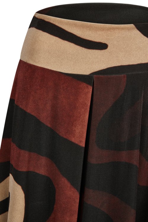 nature print midi skirt – Bild 2