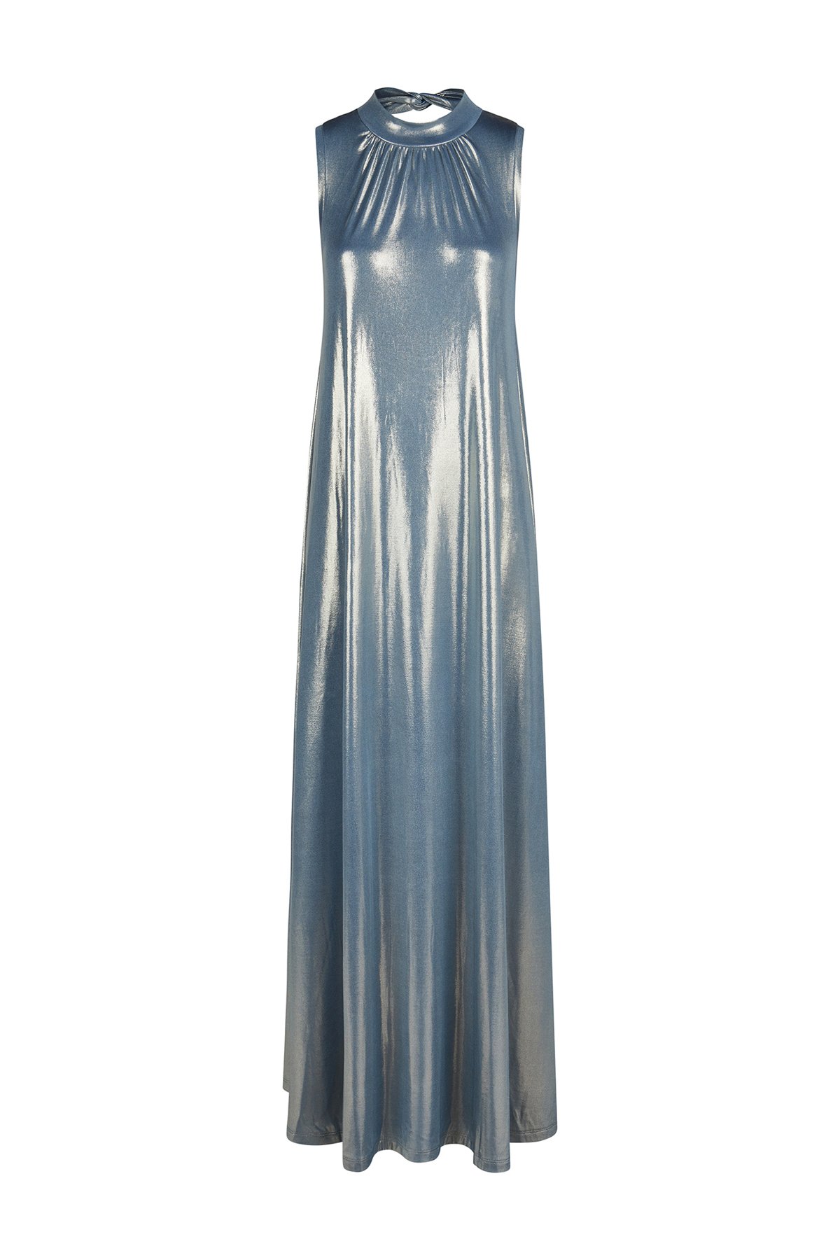 Lightblue Metal Dress – Bild 4