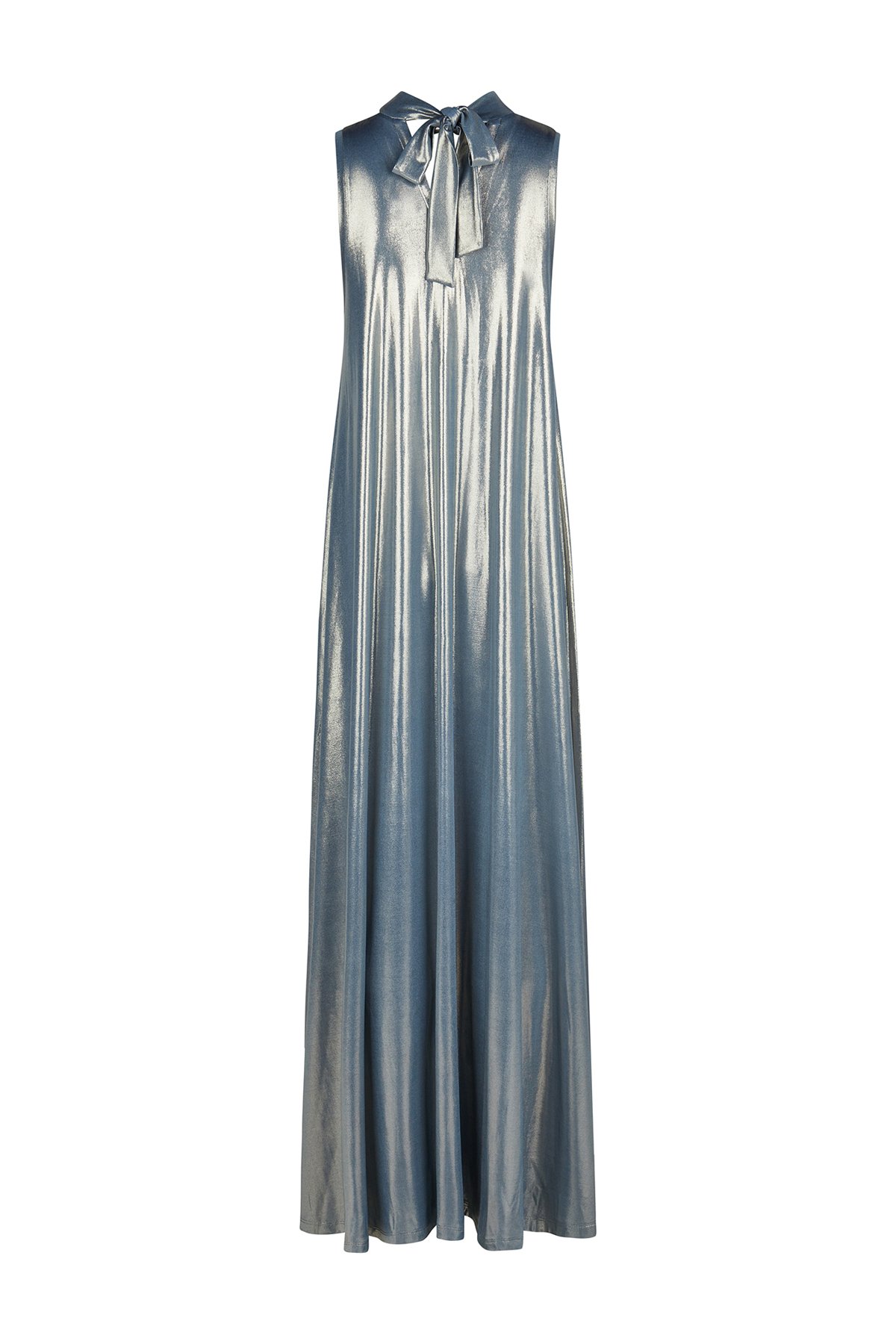 Lightblue Metal Dress – Bild 3