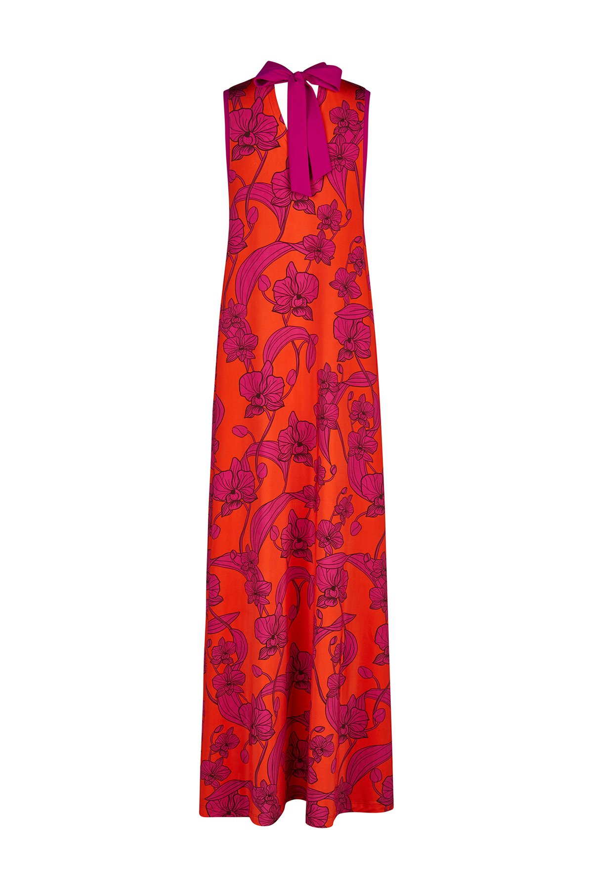 red and pink flower dreamdress – Bild 3