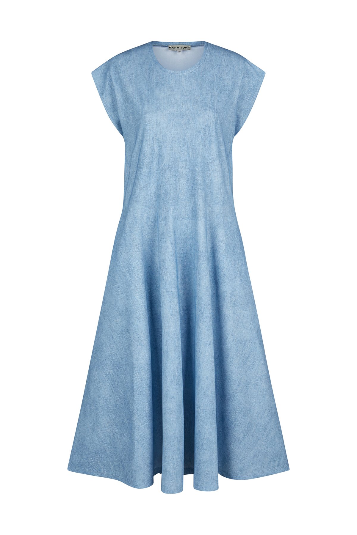 cool wide hanging denim dress – Bild 4