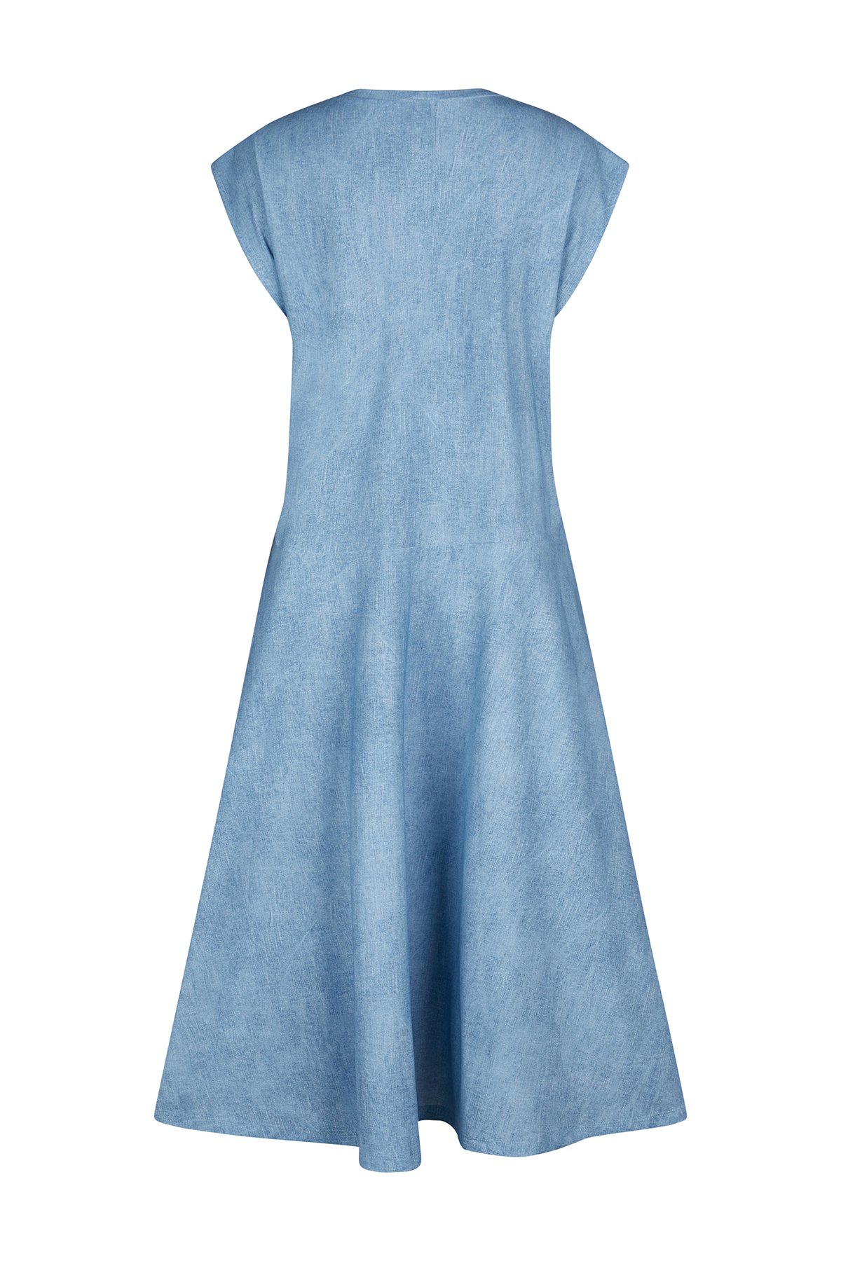 cool wide hanging denim dress – Bild 3