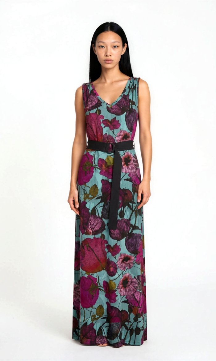 edles und limitiertes Blumenkleid