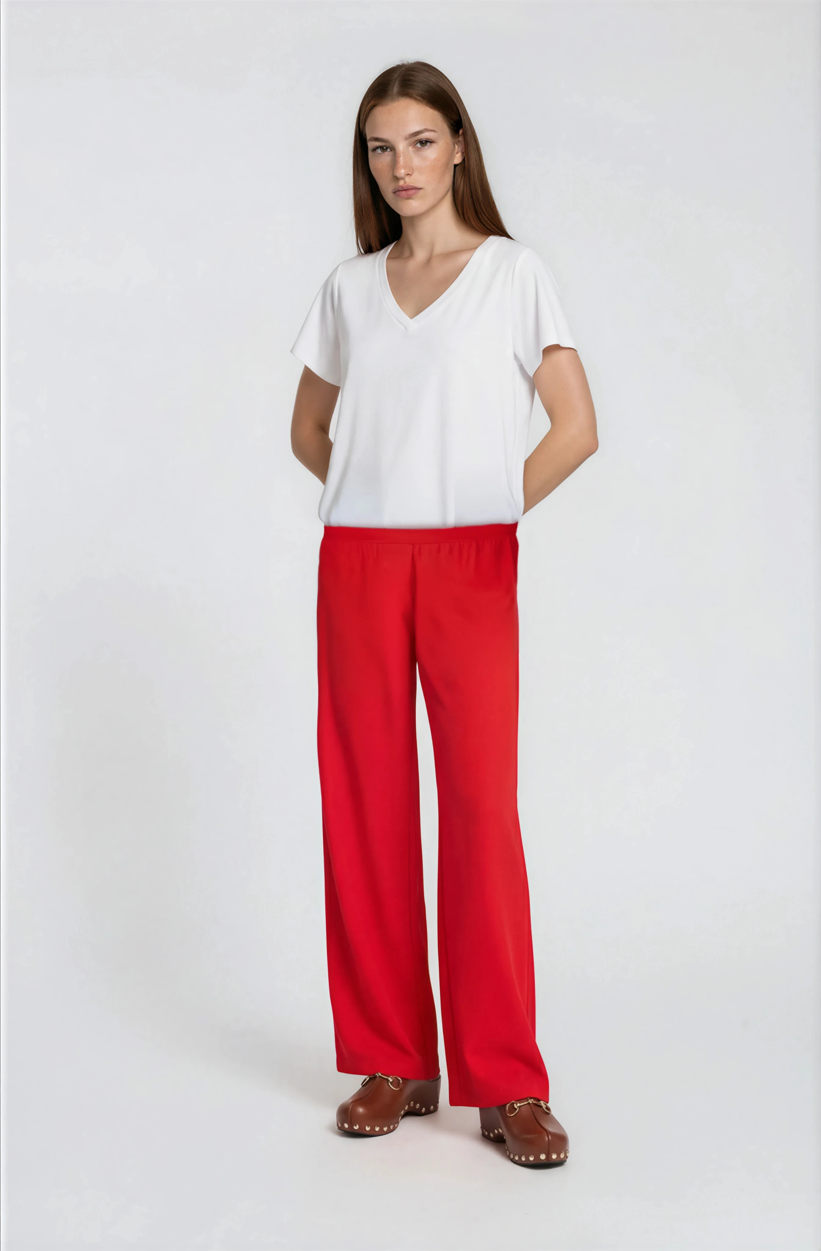 Hose mit Galon Streifen - red edition – Bild 5