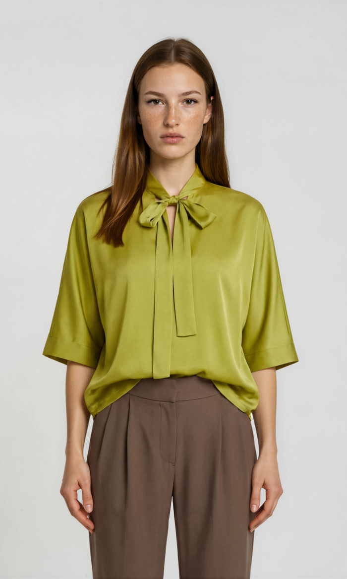 Lieblingsbluse - Pistaziengrün