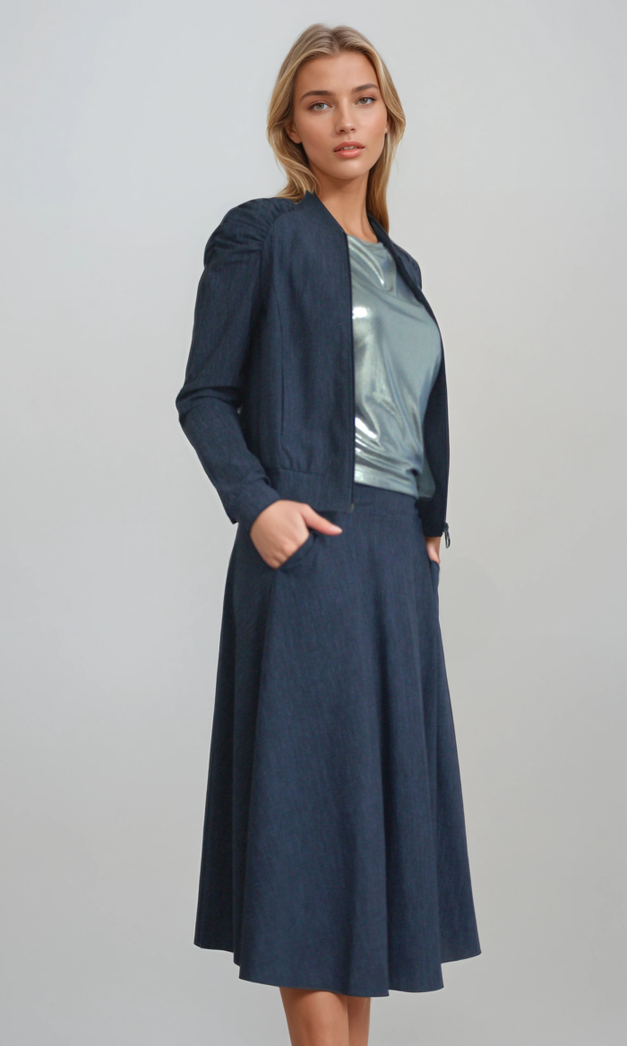 Couture Blouson denim look- made by Harm Jopp