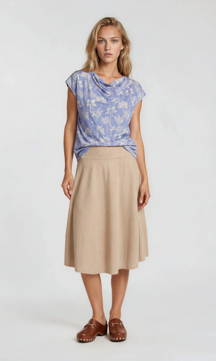 designer shirt ibiza . blaues ibiza palmen shirt