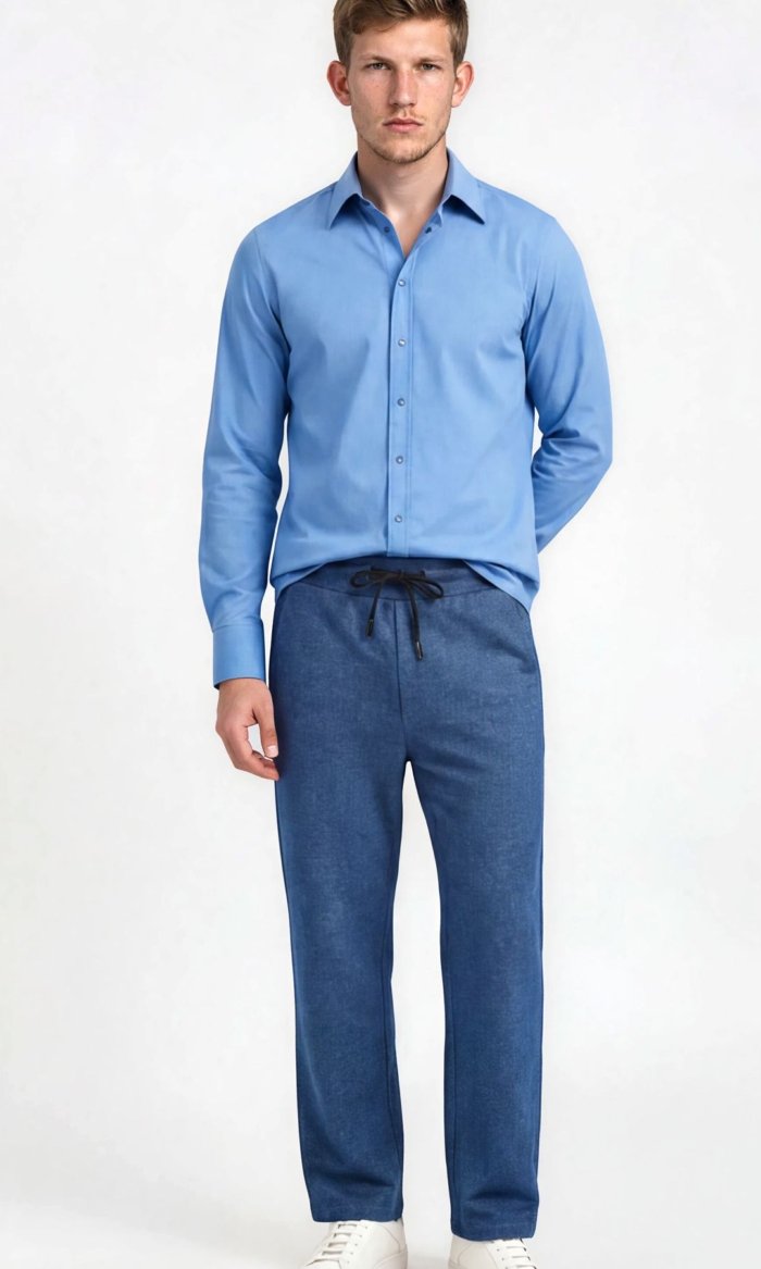 new denim jogg pants