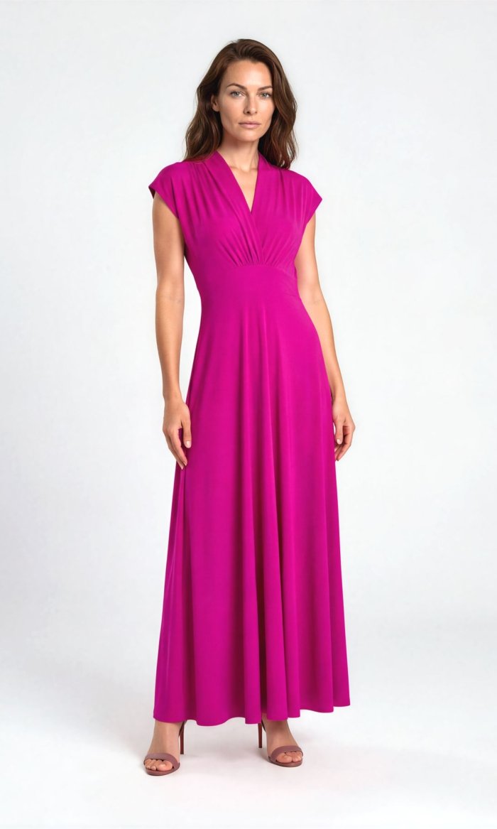 Das ultimative Feierkleid in fuchsia