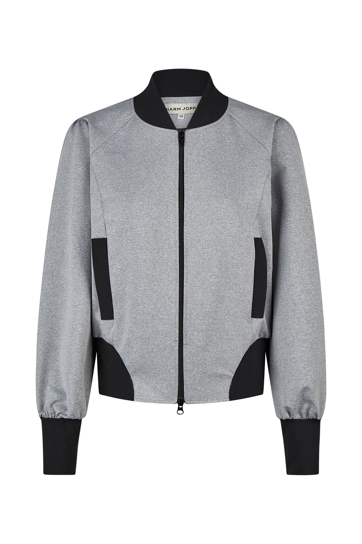 Blouson Hellgrau von Harm Jopp Jerseys — Vorderansicht