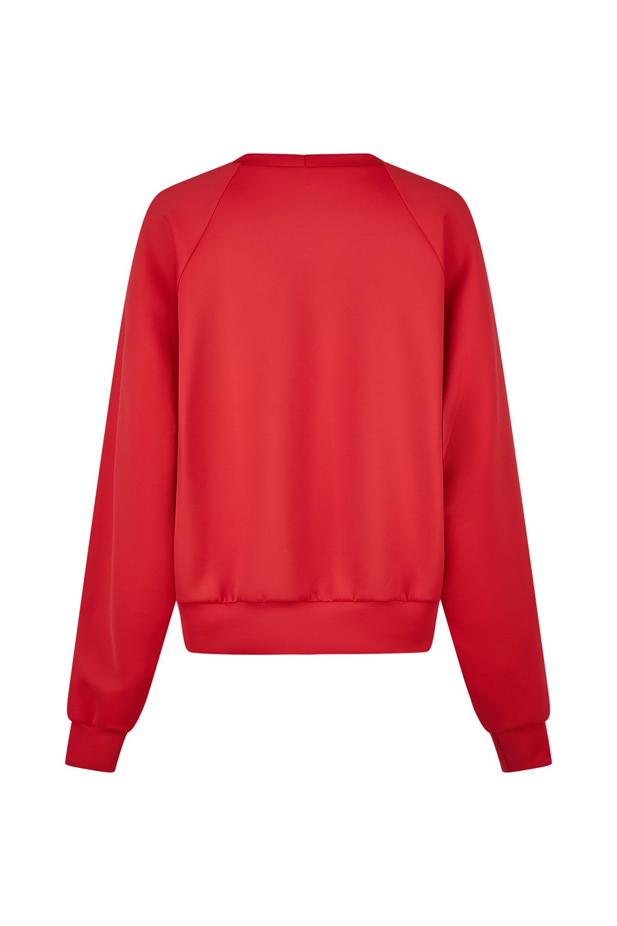 Pullover Sweat Koralle von Harm Jopp Jerseys — Seitenansicht