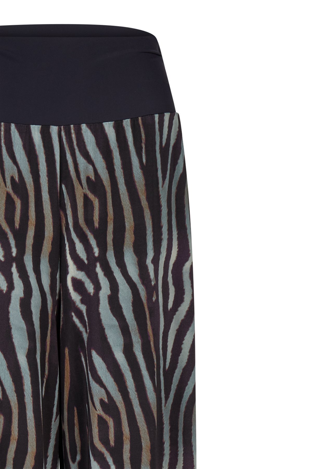 Hose Zebra von Harm Jopp Jerseys — Stoffdetail, 95% Viskose, 5% Elasthan