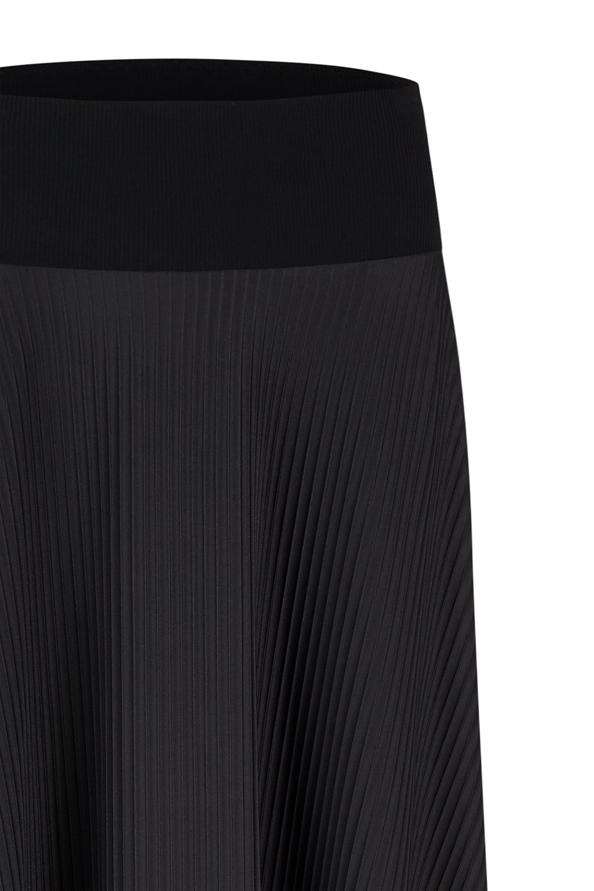 Rock Plissee von Harm Jopp Jerseys — Stoffdetail, 72% Polyamid, 28% Elasthan