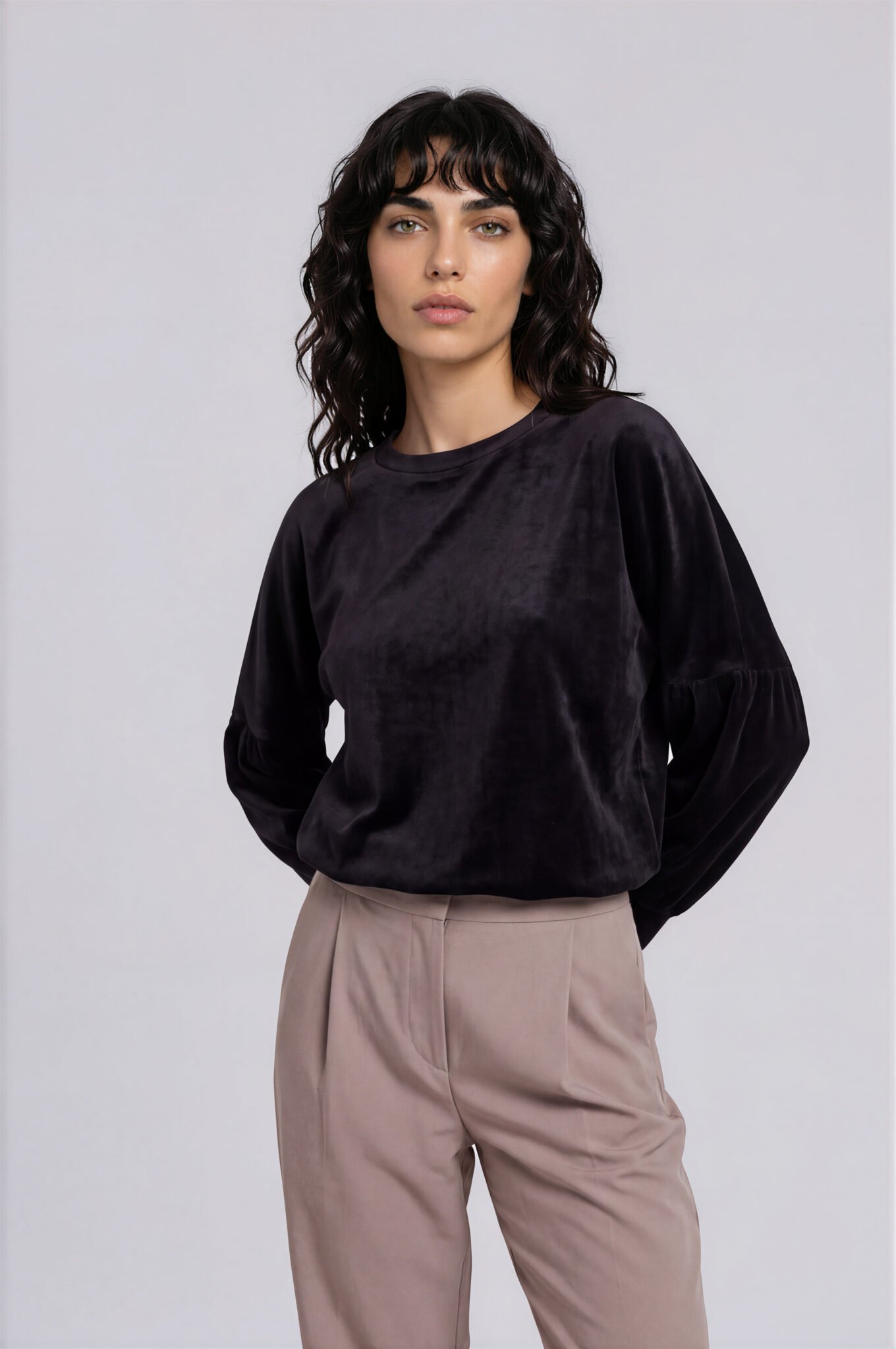 Damen Pullover Nicki Schwarz
