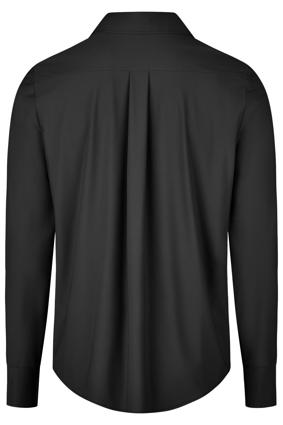 Herren Jerseyhemd Sanded Schwarz – Bild 3