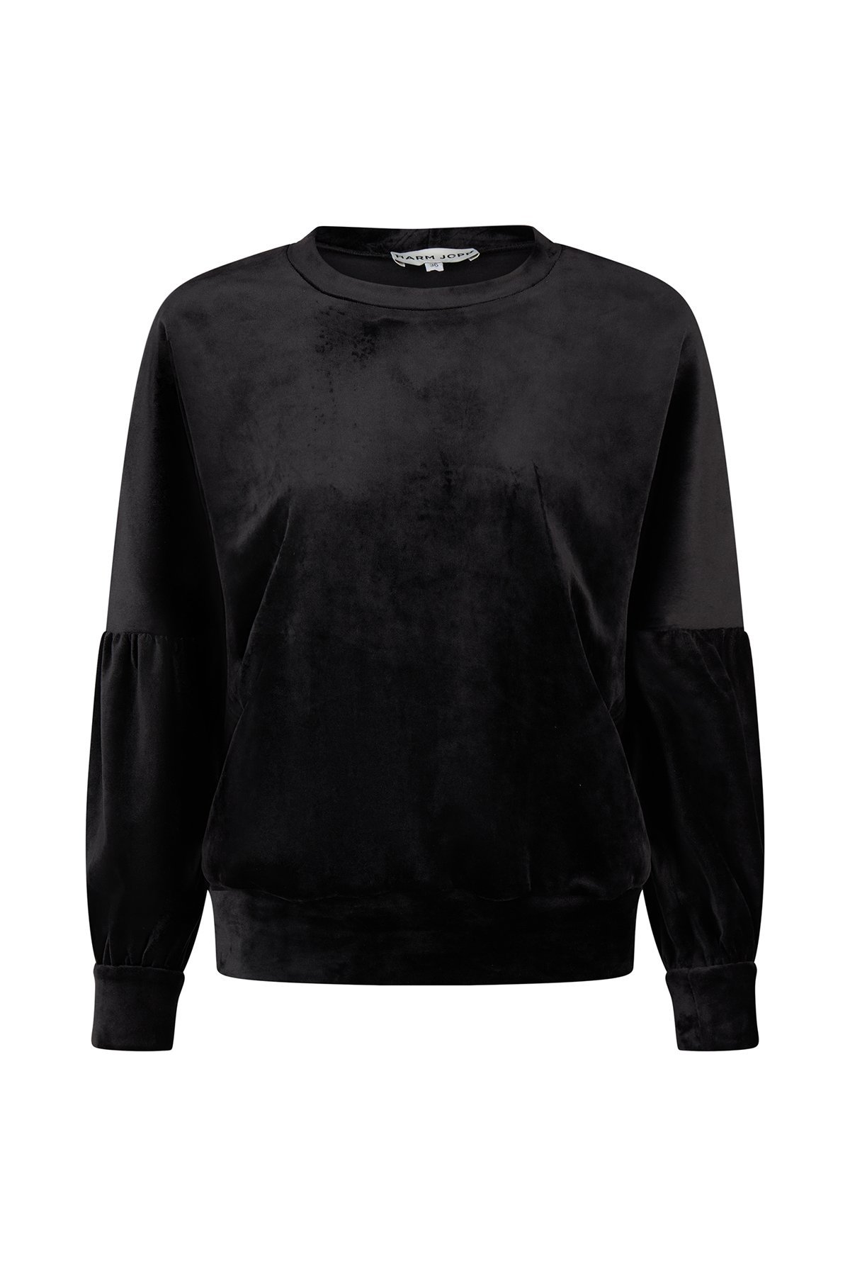 Pullover Nicki Schwarz von Harm Jopp Jerseys — Vorderansicht