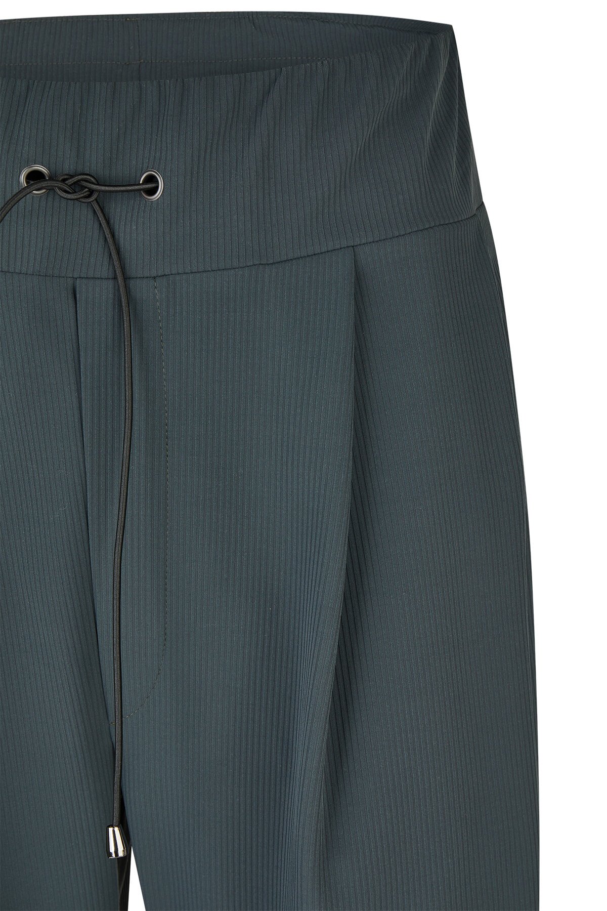 Hose Eurocord Darkkhaki von Harm Jopp Jerseys — Stoffdetail, 75% Polyamid, 25% Elasthan