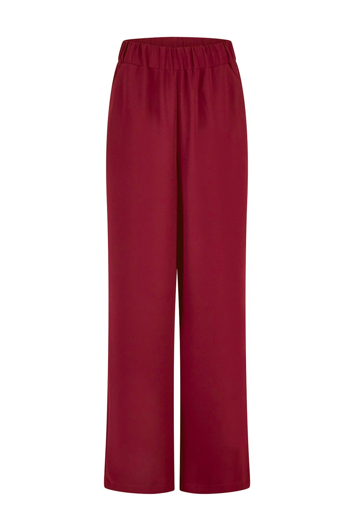Elegante Hose Kaminrot von Harm Jopp Jerseys — Vorderansicht