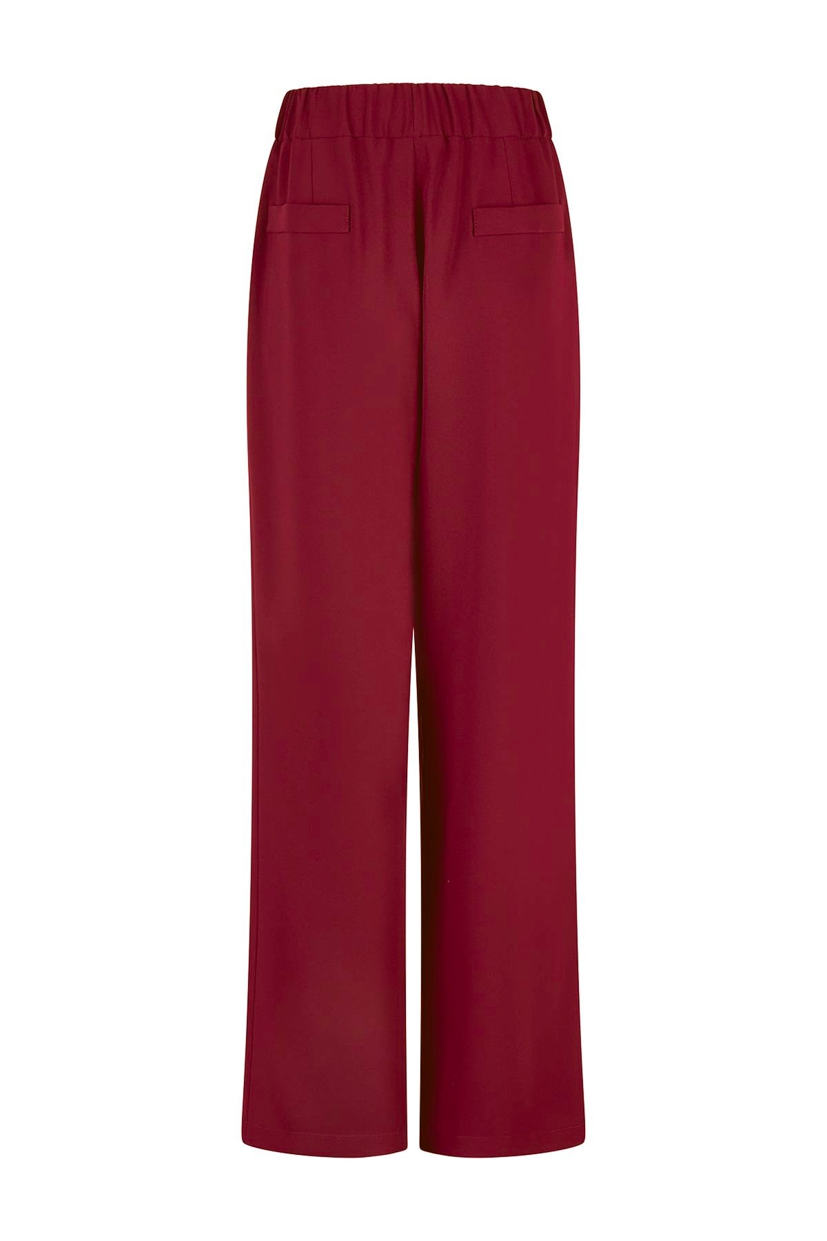 Elegante Hose Kaminrot von Harm Jopp Jerseys — Rückansicht
